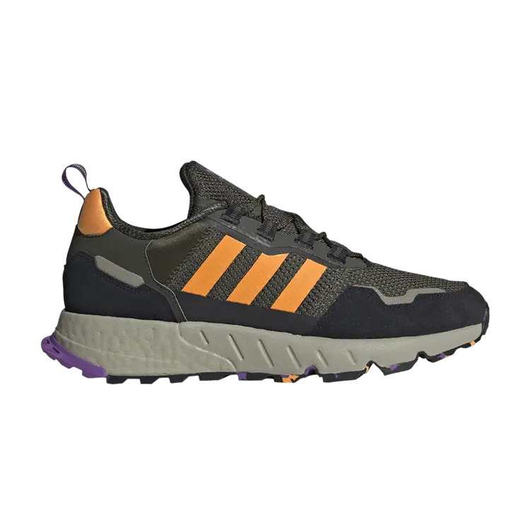 

Кроссовки ZX 1K Boost 'Seasonality - Black Purple Orange', черный