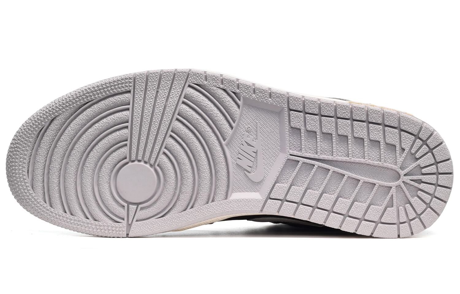 

Кроссовки Air Jordan 1 Vintage Basketball Shoes Men Mid-top Grey/white/purple, фиолетовый
