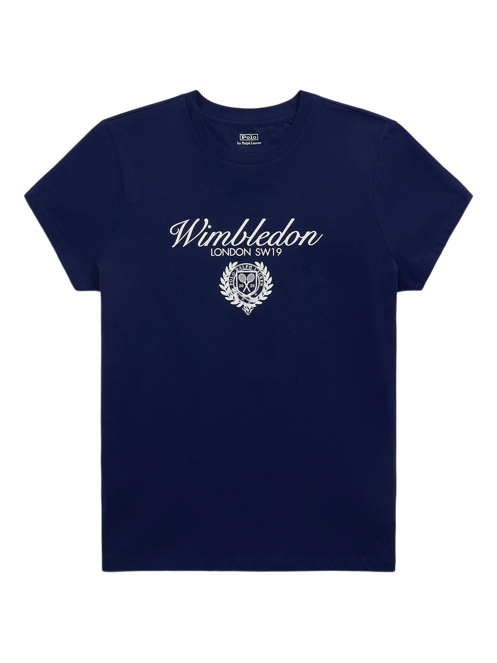 

Футболка Wimbledon с логотипом Polo Ralph Lauren, синий