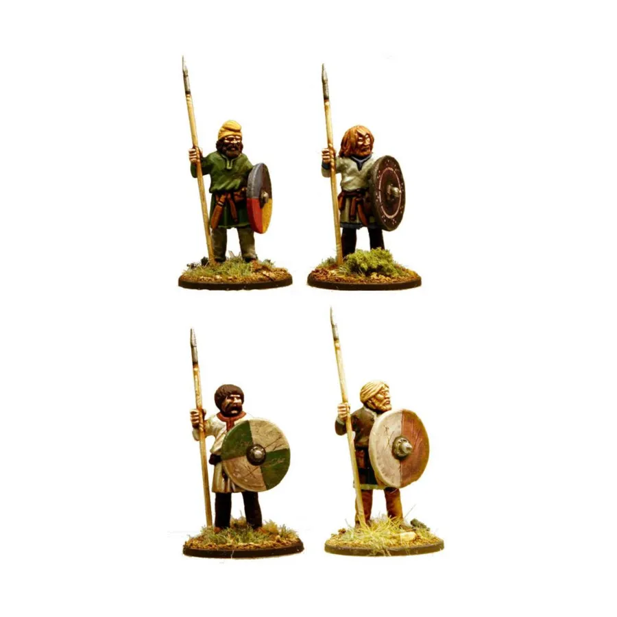 

Саксонский кеорлс стоящий, Gripping Beast Miniatures - Viking Age (28mm)