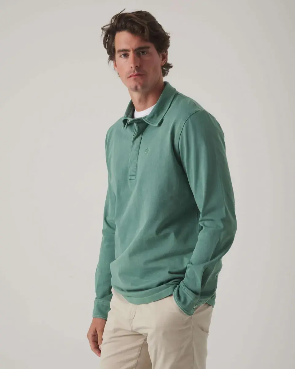 

Мужская рубашка с длинным рукавом Scotta 1985, зеленый