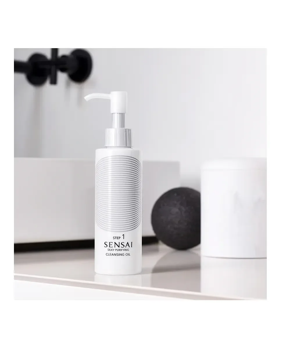 Гидрофильное масло Sensai — Очищающее масло Silky Purifying Cleansing Oil, 150 мл — фото 3