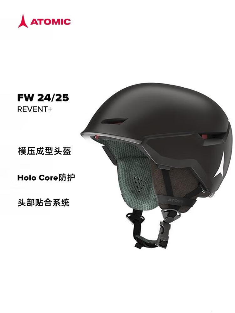 

Atomic Горнолыжный шлем 2425 с защитой от ударов серия REVEN, черный