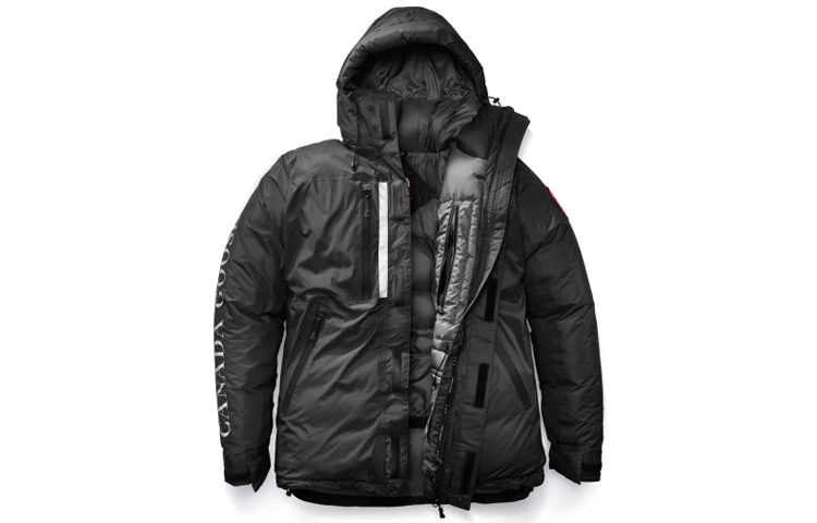 

Пуховик зимний мужской черный Canada Goose