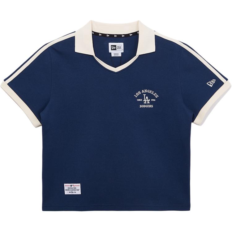 

New Era Лос-Анджелес Доджерс поло для женщин navy blue