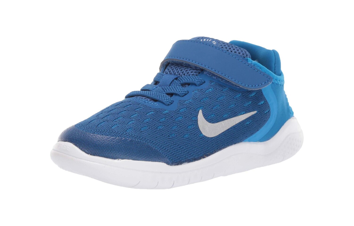 Кроссовки Nike Free RN Toddler Shoes TD Low-top Blue, синий — фото 3