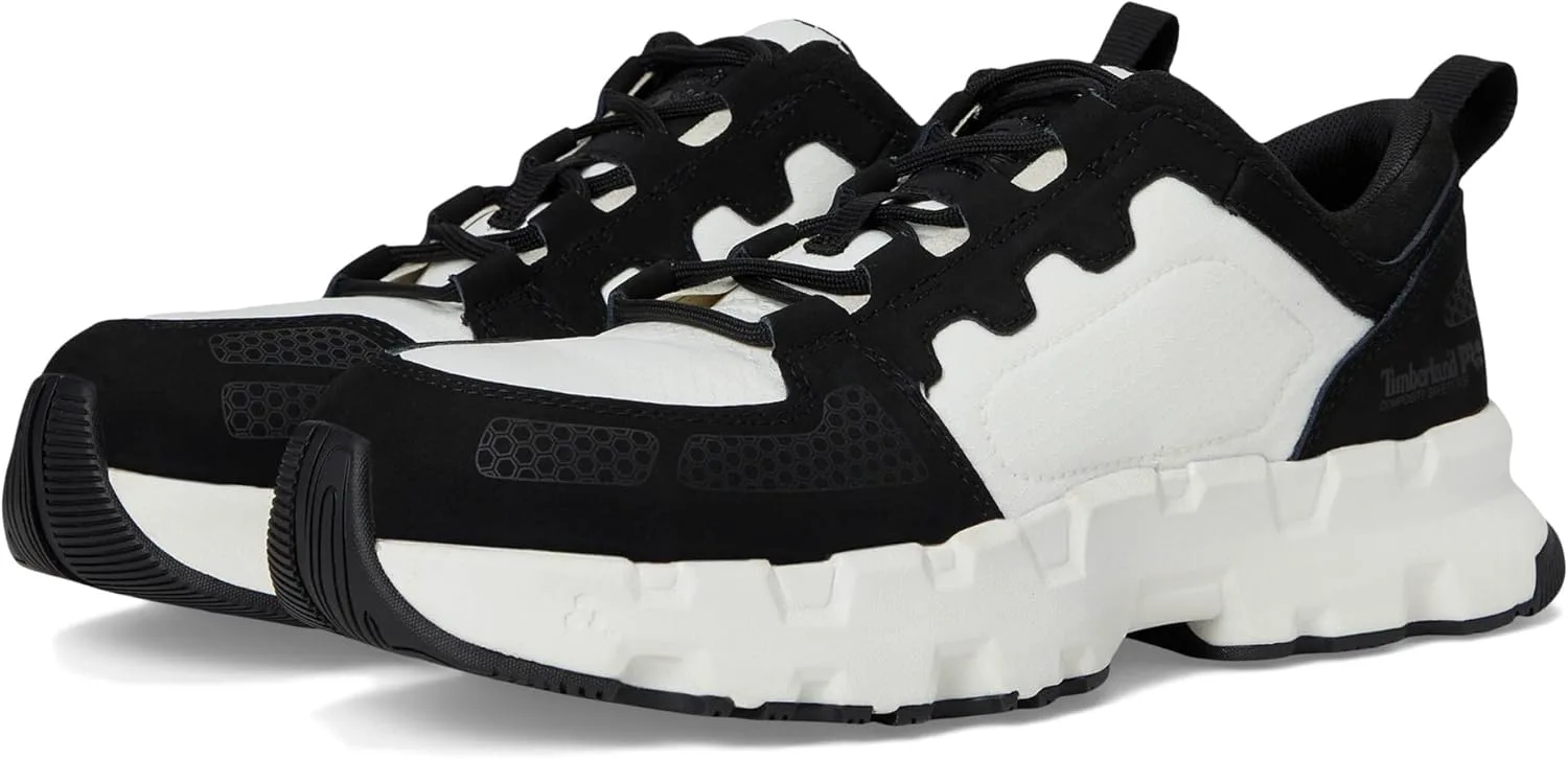 

Мужские защитные ботинки Timberland PRO Powertrain Ev с композитным носком, черно-белый