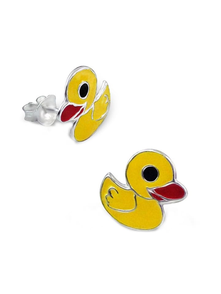 

Schmuck23 Серебряные серьги в виде утки, 925 пробы, 0,7 см x 0,8 см