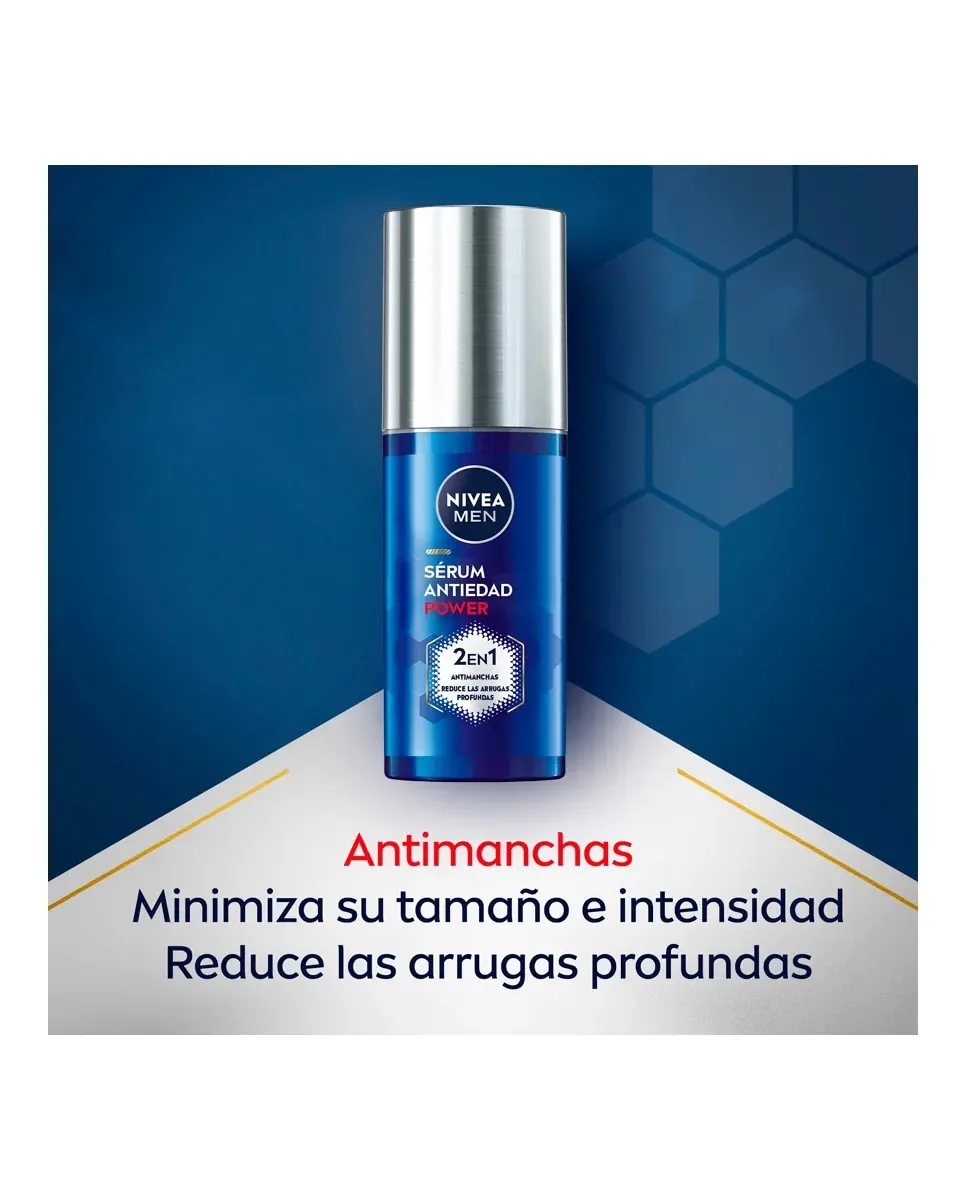 Сыворотка Nivea Men — Power против пятен и морщин 2 в, 30 мл — фото 4