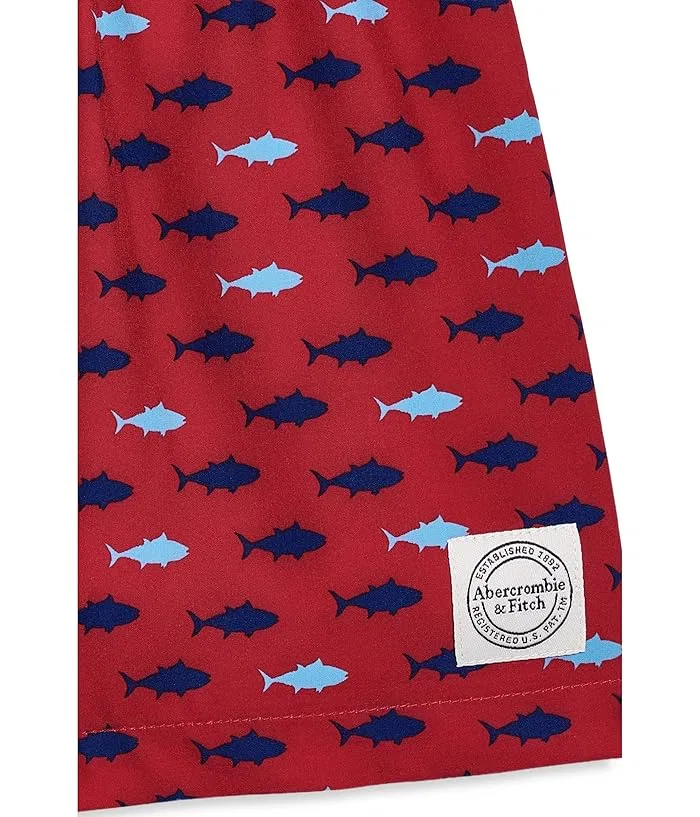 Плавки Core Poly Swim Trunks Abercrombie Kids, Salsa — фото 3