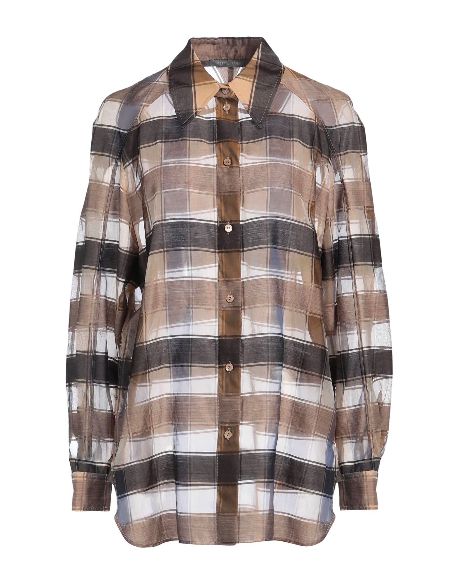 

Рубашка Alberta Ferretti, хаки