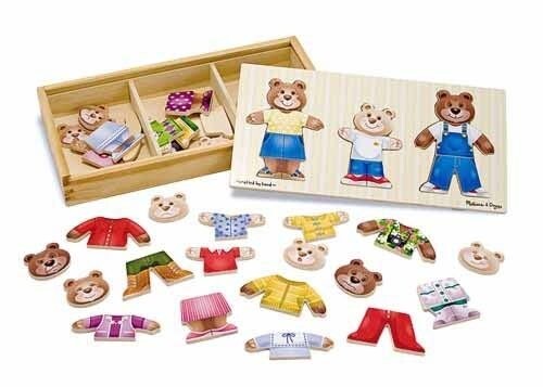 

Melissa & Doug, деревянный пазл Мишки Тедди