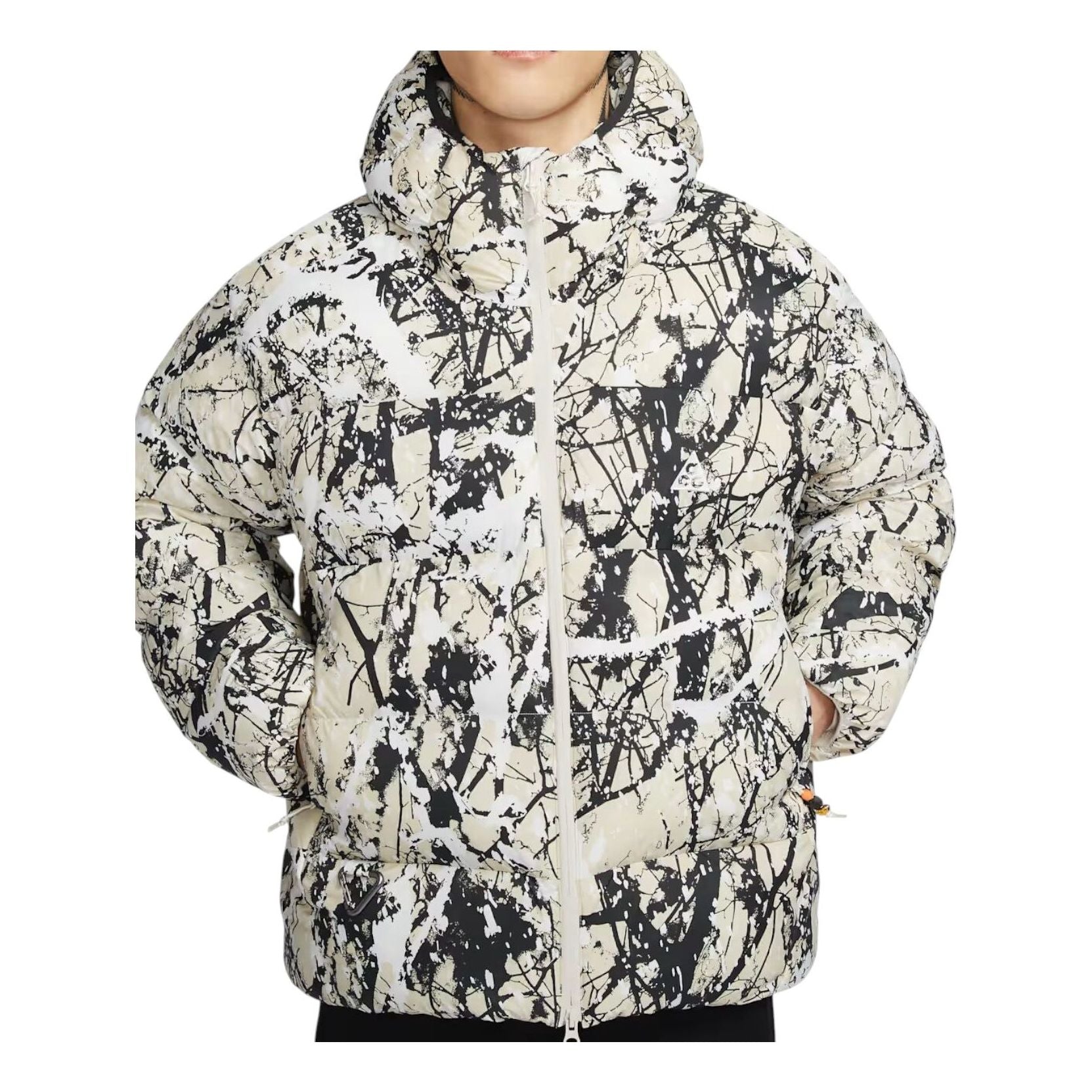 Куртка Nike ACG Lunar Lake PrimaLoft Therma-FIT ADV Loose Hooded Jacket 'Light Allwood Brown' — фото 2
