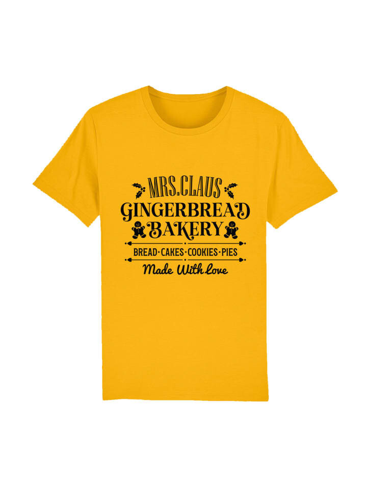 

Футболка F4NT4STIC T-Shirt Santas Gingerbread Bakery Weihnachten, цвет spectra yellow
