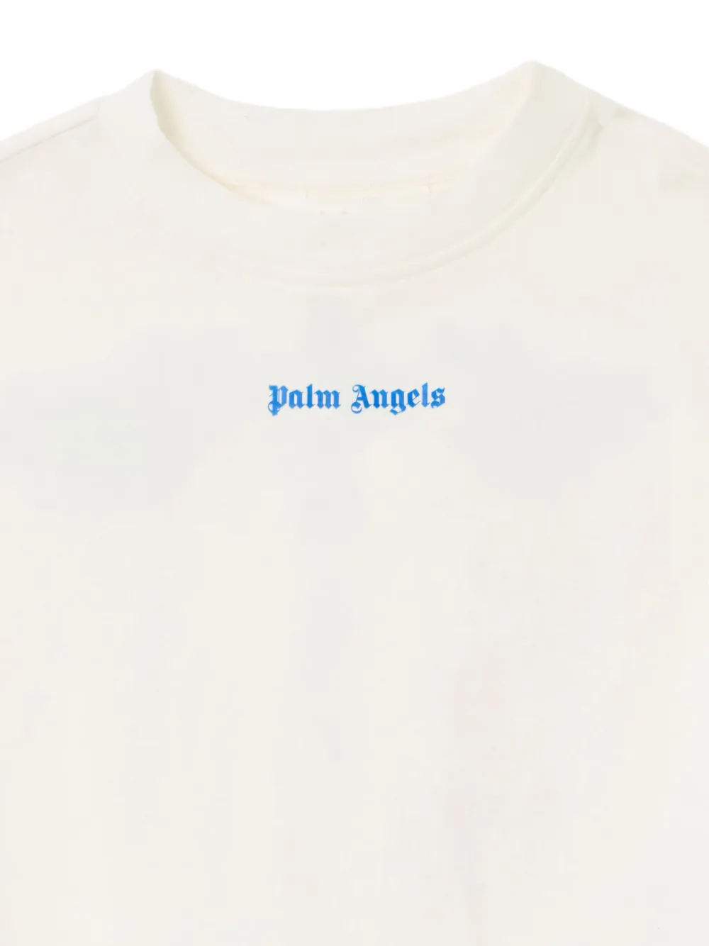 Футболка Dragons Tattoo Palm Angels Kids, светло-бежевый — фото 3