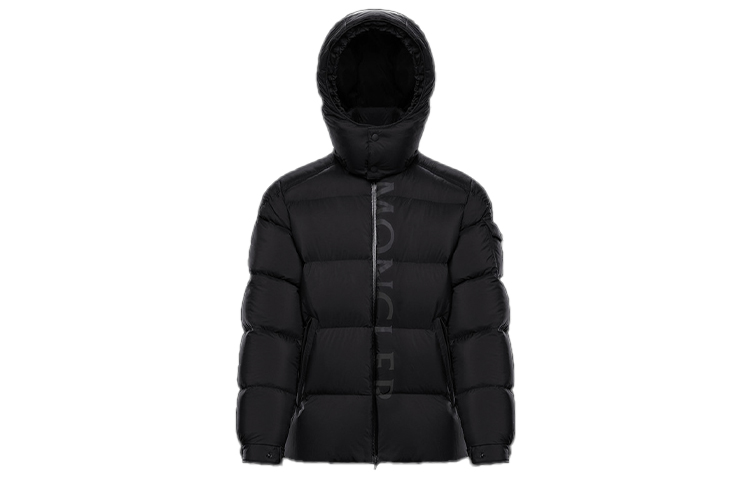 

Пуховик мужской черный Moncler