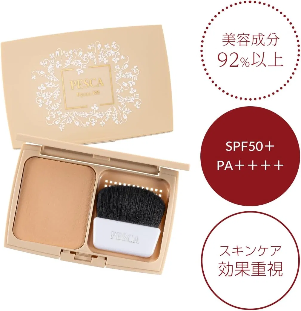 BB-крем PESCA Pixijericque Serum Powdery BB-EX, нюдово-розовый — фото 2