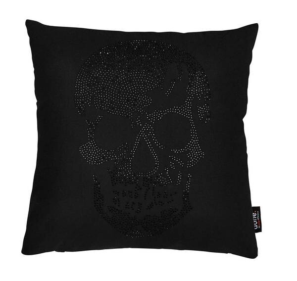 

Декоративная подушка done. Totenkopf, 65x20x65 см, черный