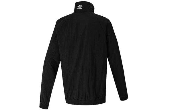 Куртка adidas originals ATM TT Stand Collar Athleisure Casual Sports Jacket Black, черный — фото 2