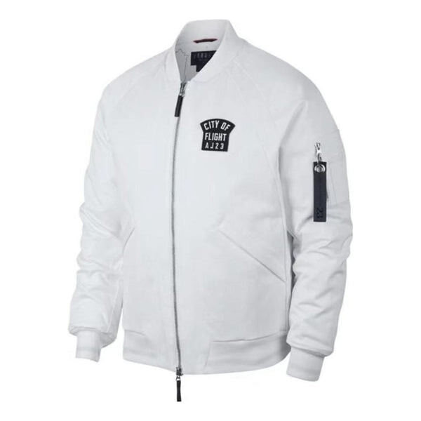 

Куртка Air Jordan City Of Flight MA-1 Jacket White, белый