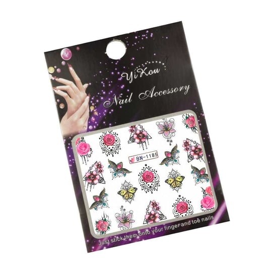 

Моллилак, Водные наклейки для ногтей, Бн № 1185, Molly Lac