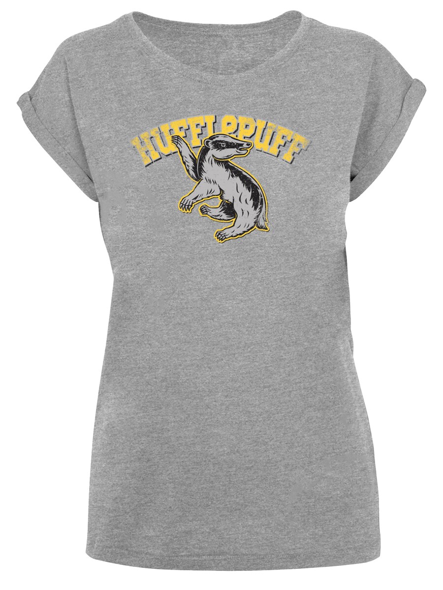 

Рубашка F4NT4STIC Harry Potter Hufflepuff Sport Emblem, серый