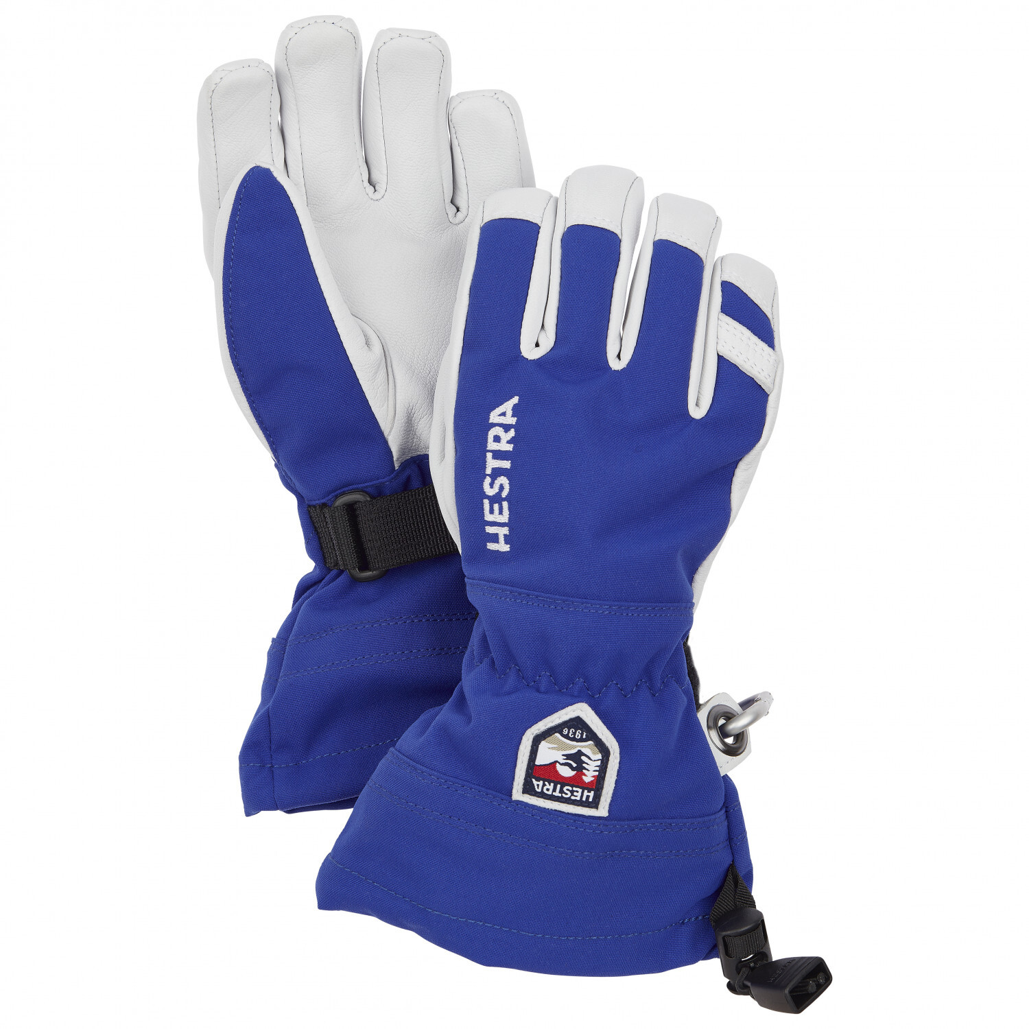 

Перчатки Hestra Army Leather Heli Ski 5 Finger, цвет Royal Blue