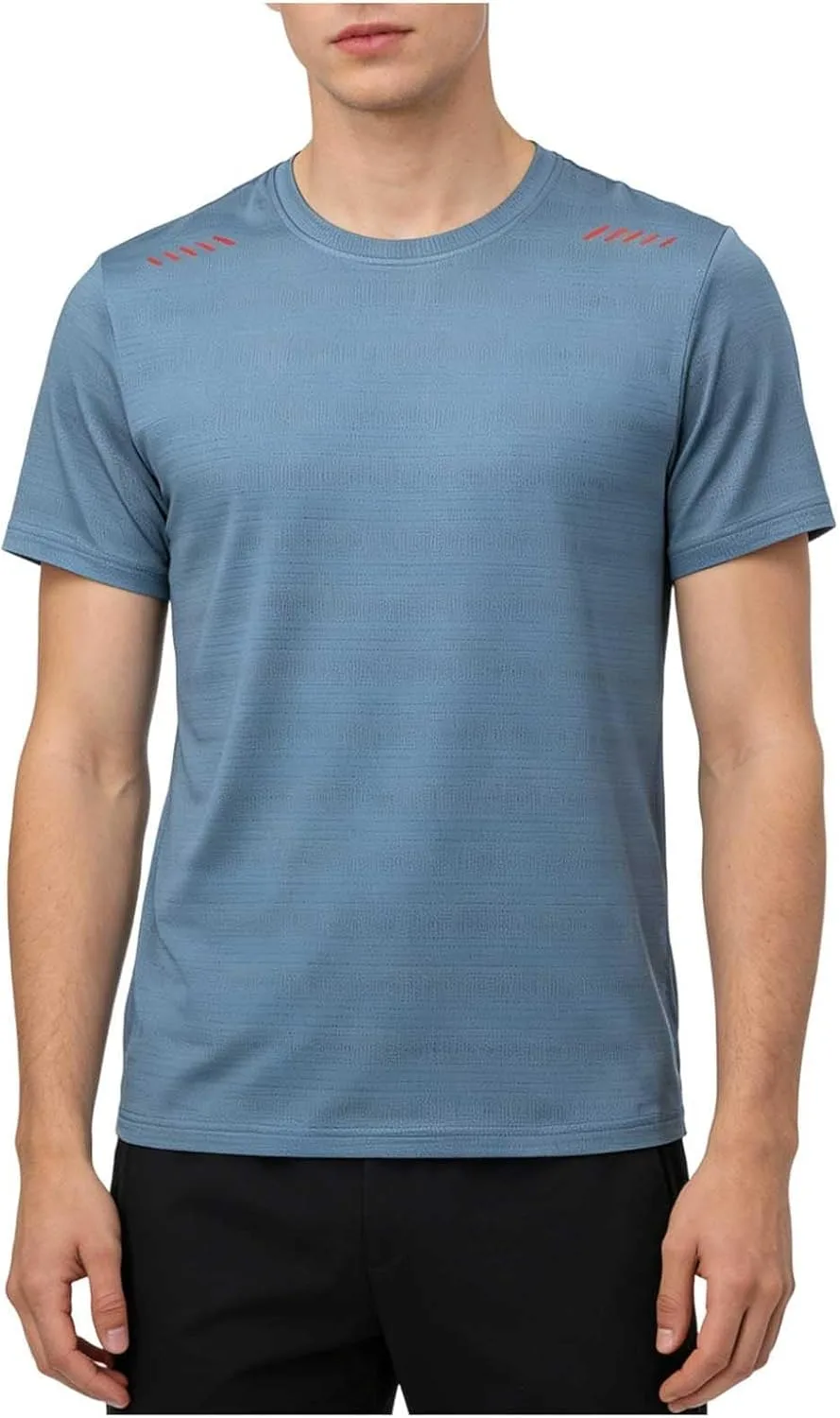 

Футболка Work Out Athletic для мужчин, короткий рукав, лодочный вырез