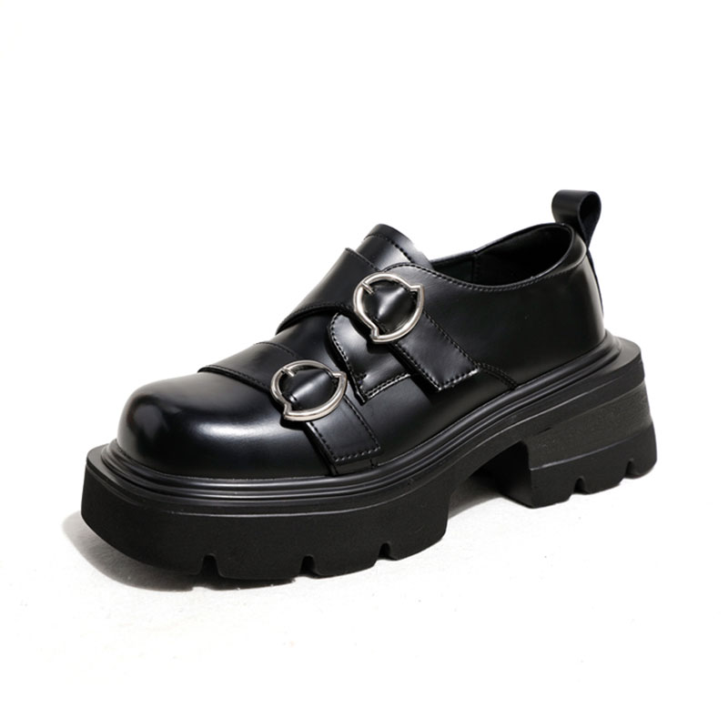 Женские лоферы Ecru/Black Ouumeis — фото 2