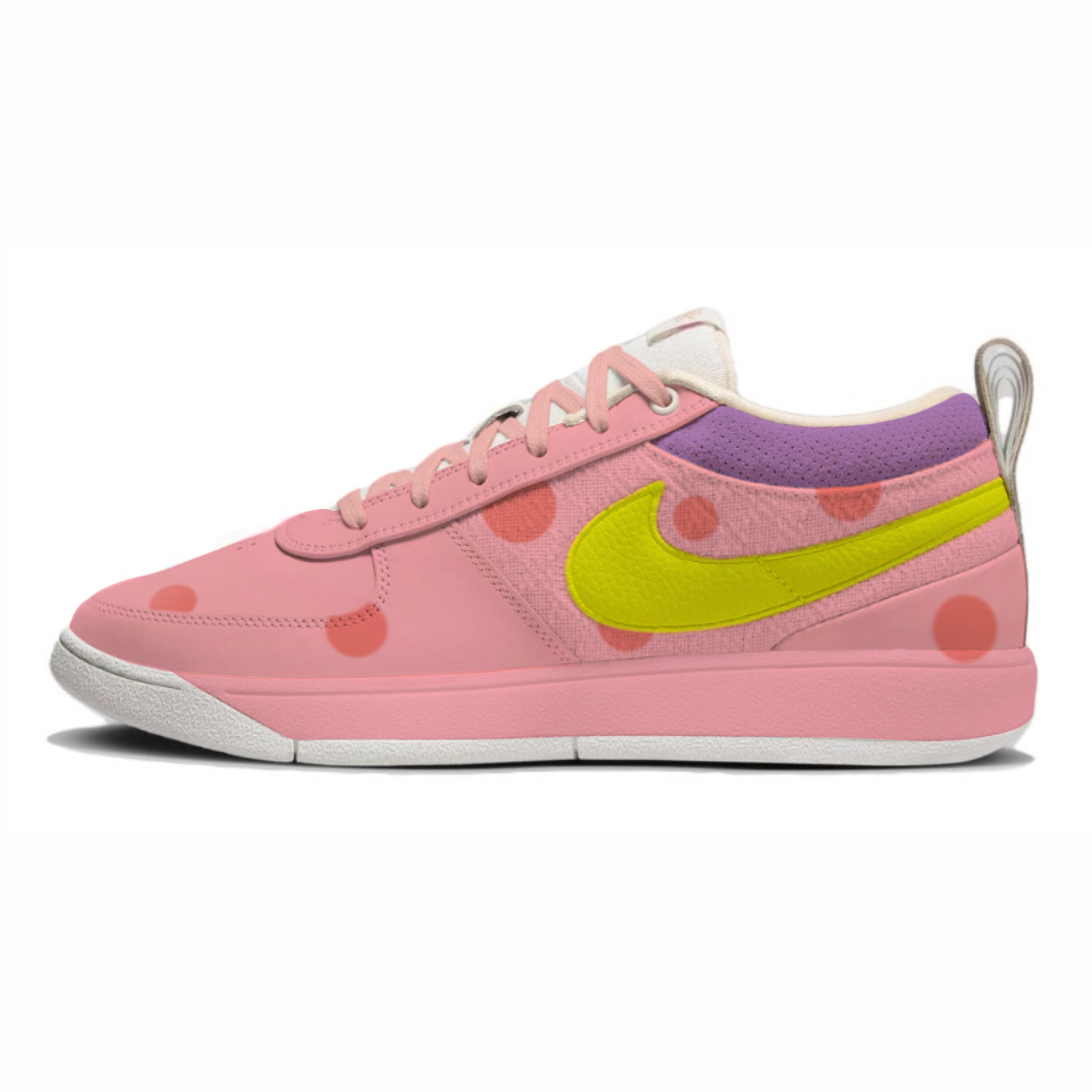 

Баскетбольные кроссовки Book 1 Basketball Shoes Men Low-top White/pink Nike