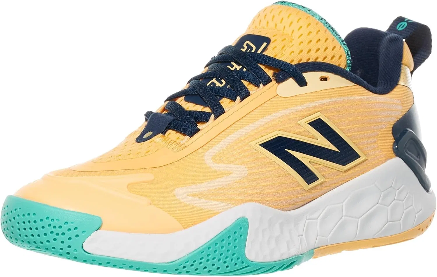 Кроссовки для тенниса New Balance Fresh Foam X Ct-Rally, Clementine/Nb Navy