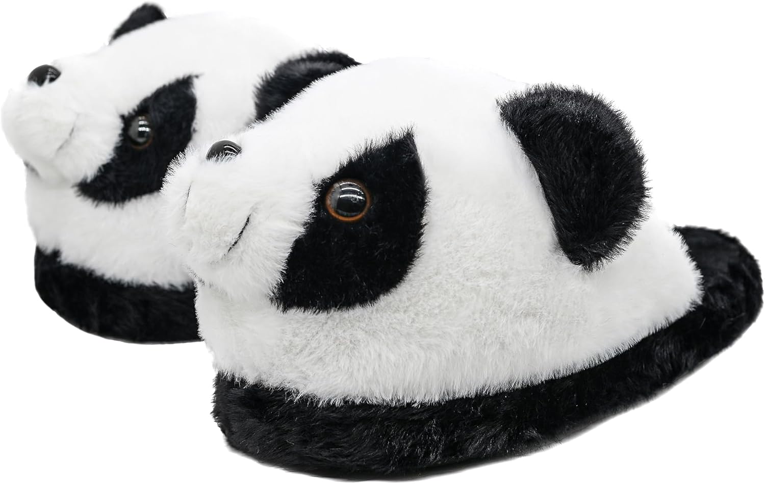 

Домашние плюшевые тапочки Onmygogo с милыми животными для женщин и мужчин, зимние домашние тапочки для взрослых, Panda
