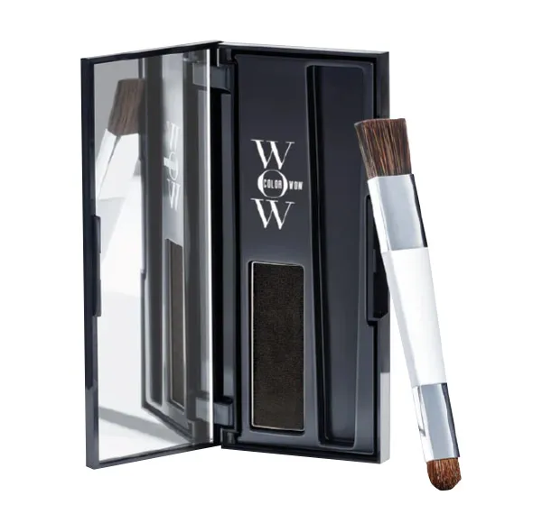 Пудра для волос моментально закрашивает седину Cover Up Color Wow, цвет black — фото 2