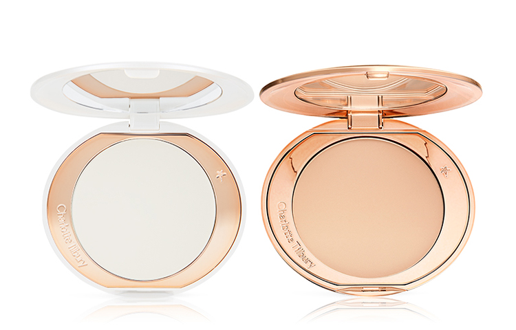 

Charlotte Tilbury Набор для макияжа CT White Moonlight с пудрой для матирования и фиксации+Honey Powder# Bright White/Пудра+Honey Powder# Natural White