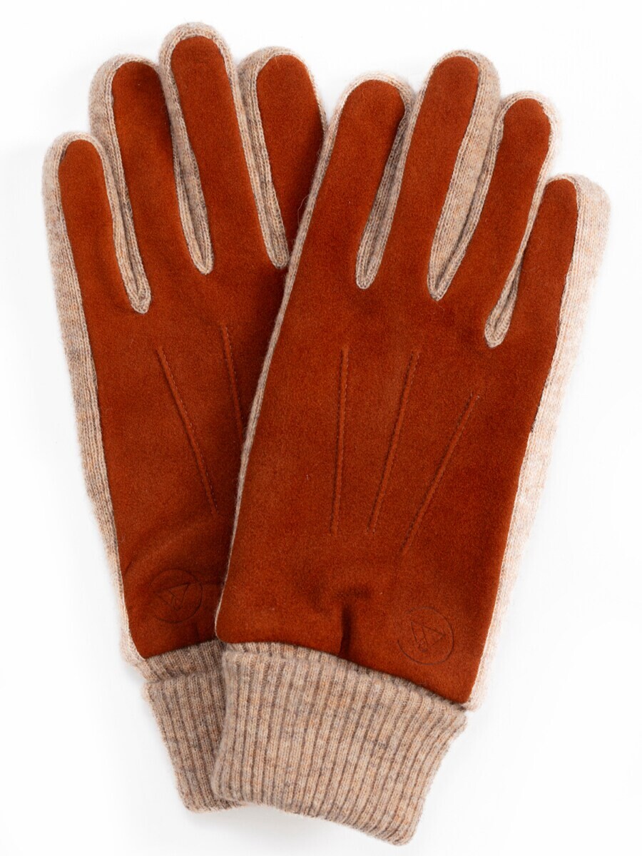 

Перчатки CASH-MERE.CH Full Finger Gloves, коричневый