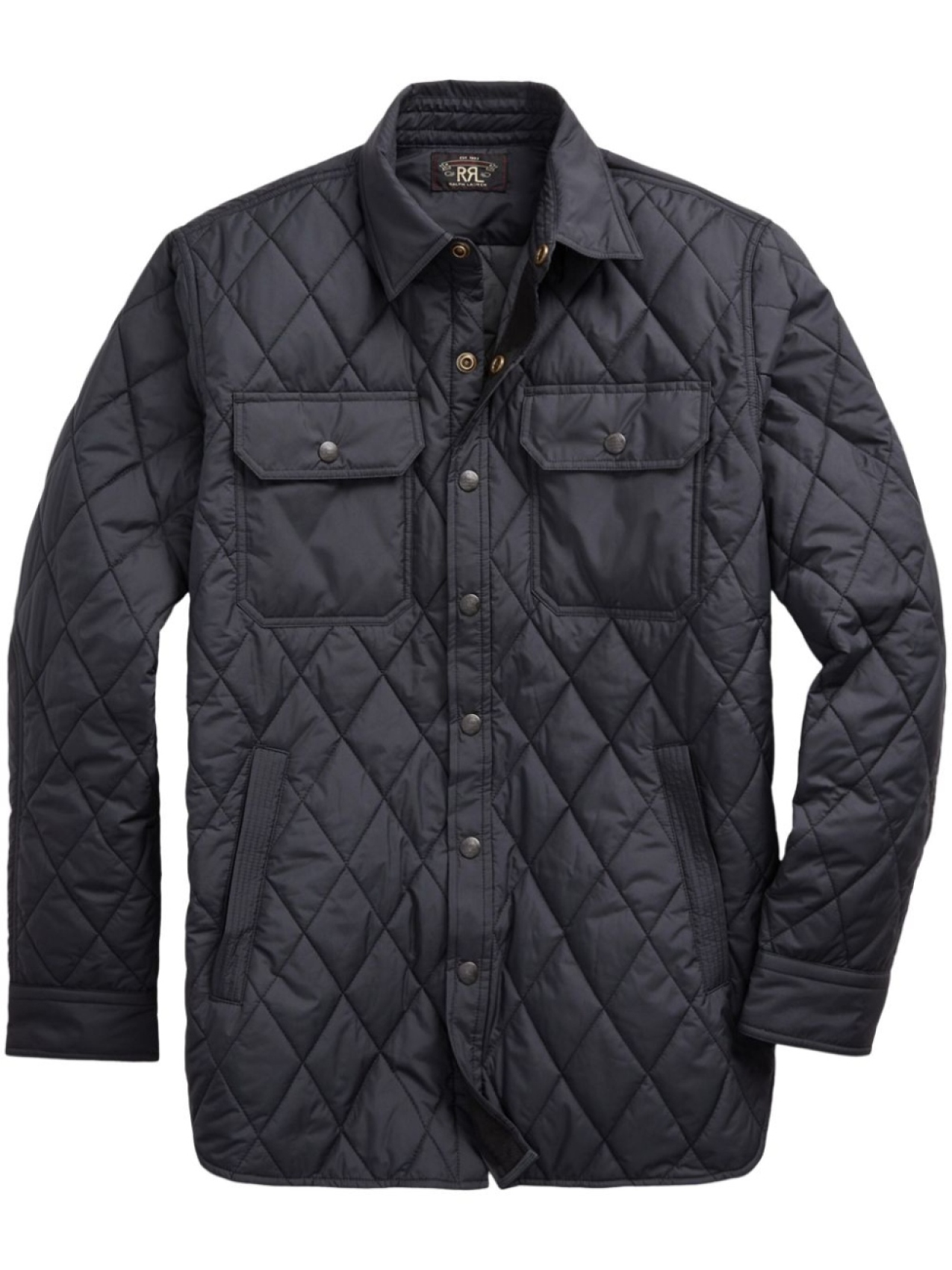 

Ralph Lauren RRL утепленная куртка-рубашка, черный