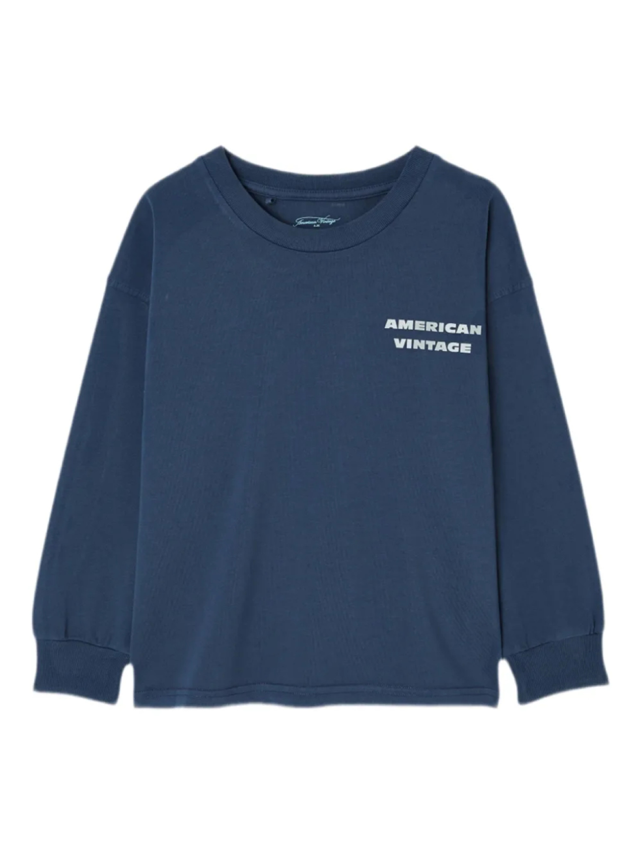 

Толстовка с логотипом American Vintage Kids, синий