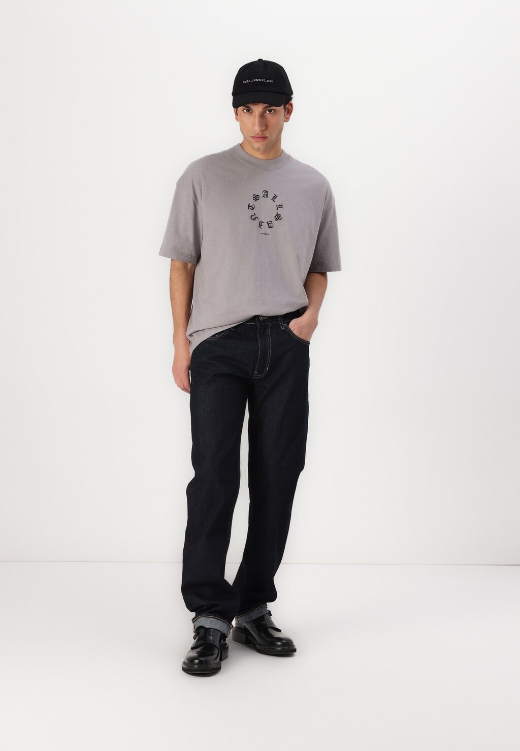 

Джинсы прямого кроя STRAIGHT SELVEDGE Guess Jeans, темно-синий деним