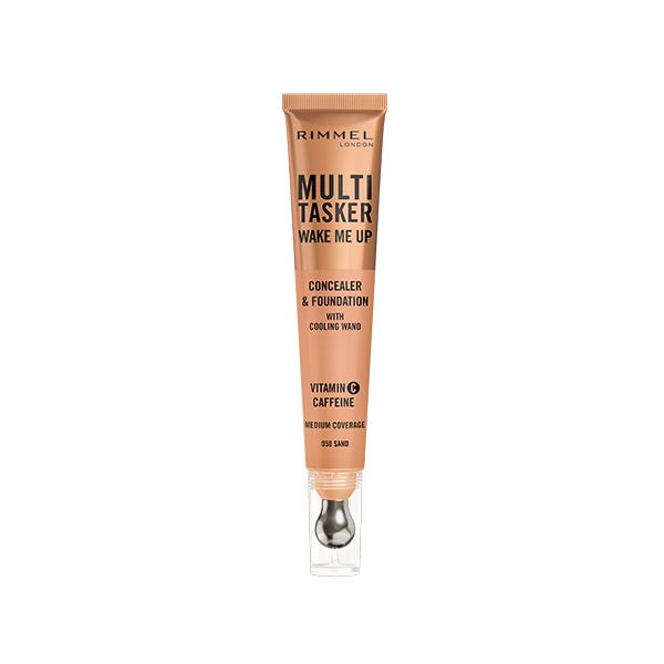 

Тональный крем и консилер RIMMEL LONDON Multi-Tasker Wake Me Up, 050 sand