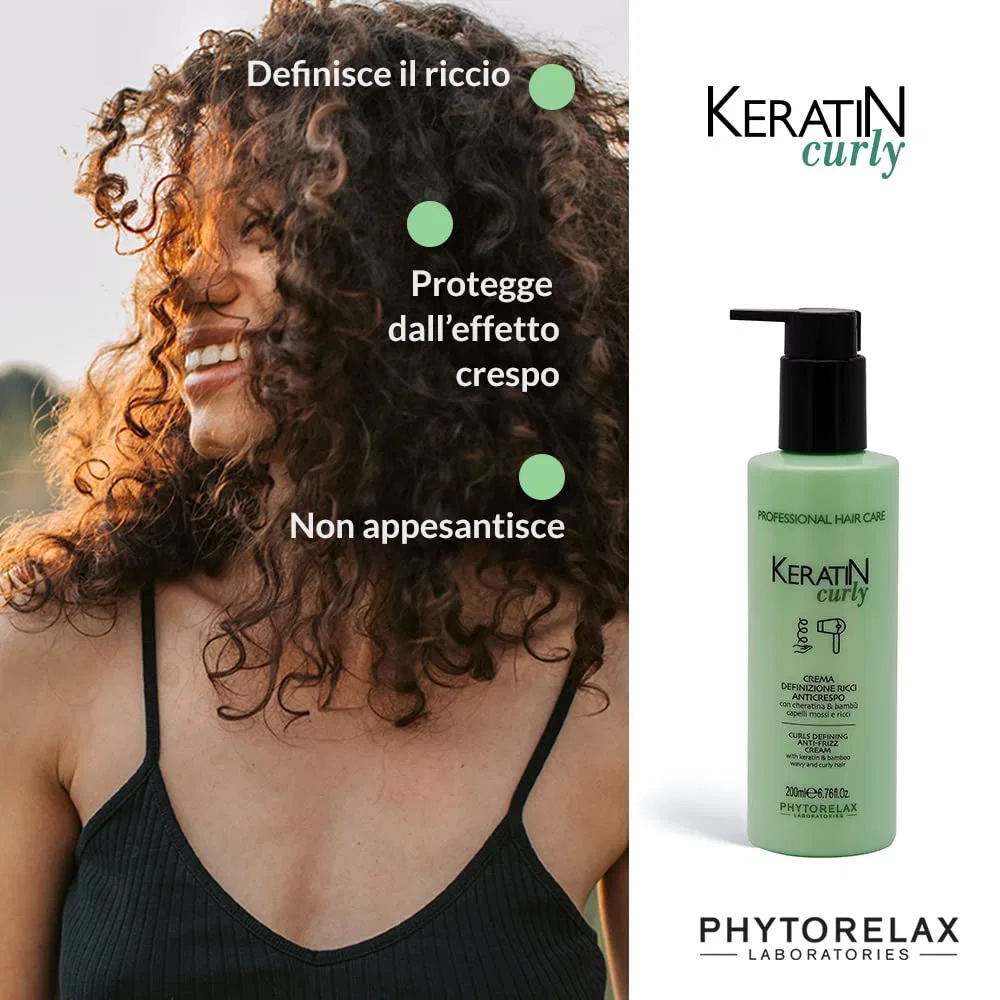 Крем для формирования локонов Phytorelax Laboratories Curly Hair Defining Cream 200 мл Phytorelax — фото 3