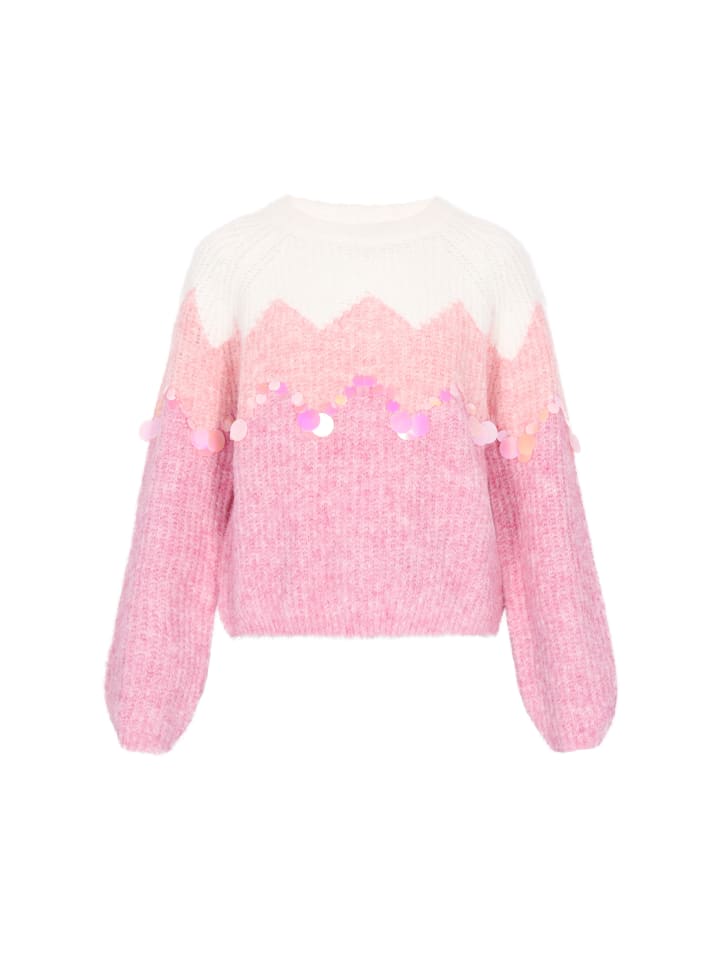 

IZIA Женский свитер кремово-розового цвета