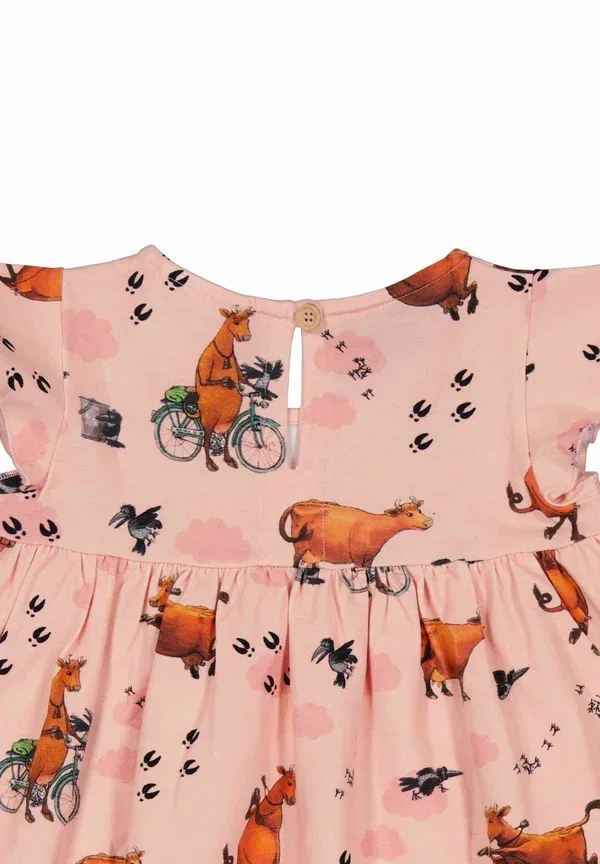 Платье Mamma mu clover jersey dress Geggamoja, розовый — фото 3