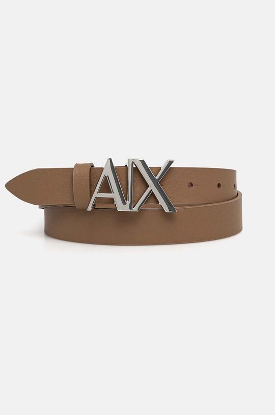 

Кожаный ремень Armani Exchange, коричневый