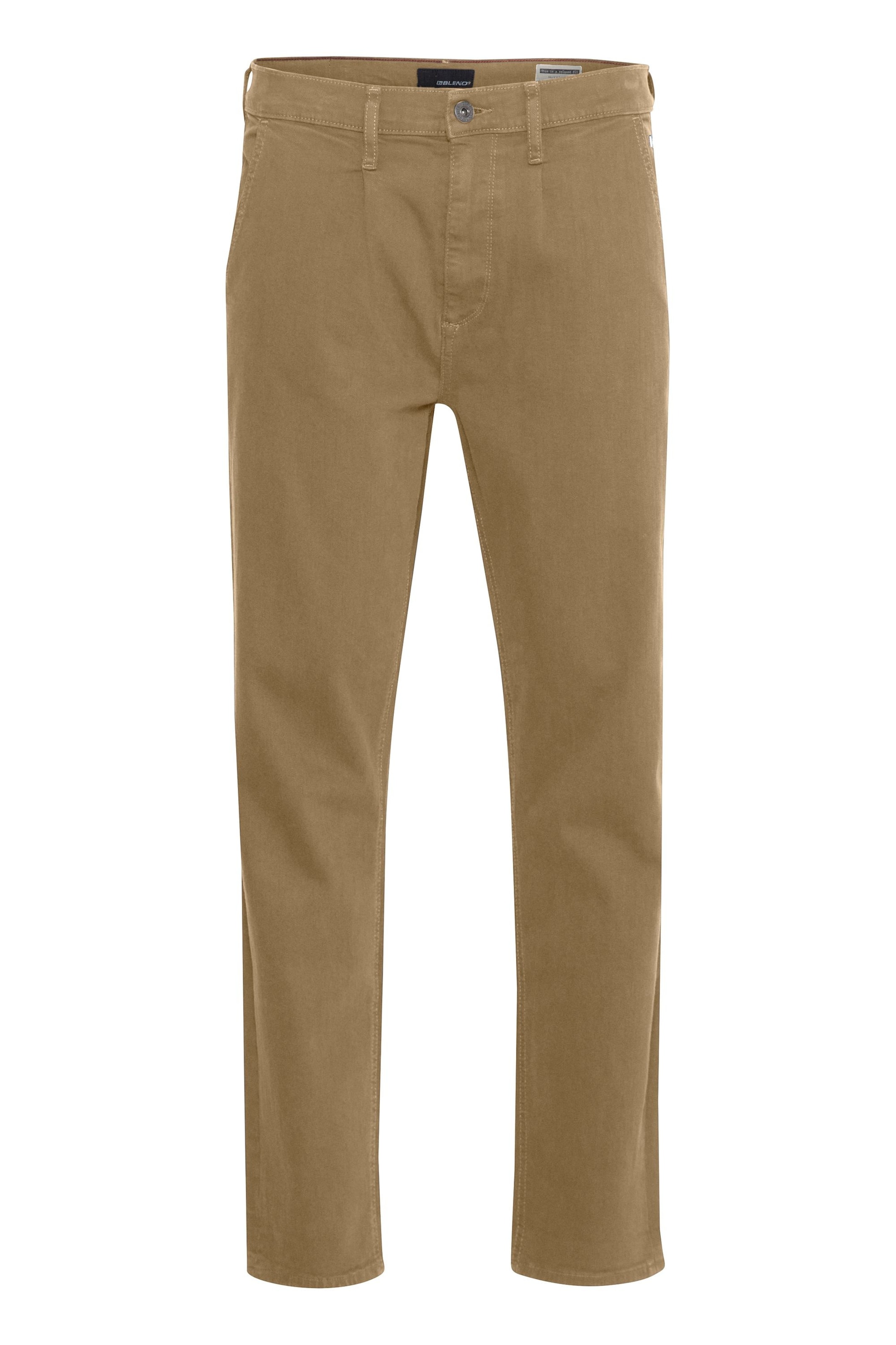 

BLEND Джинсы свободного кроя в складку светло-коричневого цвета