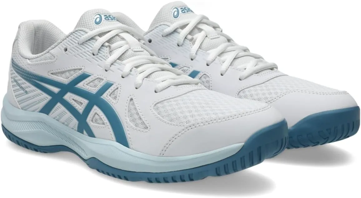 Волейбольные кроссовки Asics Men's Upcourt 6, белый/синий — фото 2