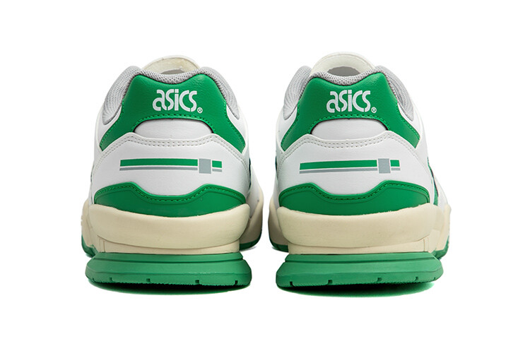 Винтажные баскетбольные кроссовки Asics Gel-Spotlyte унисекс, Белый/Зеленый — фото 3