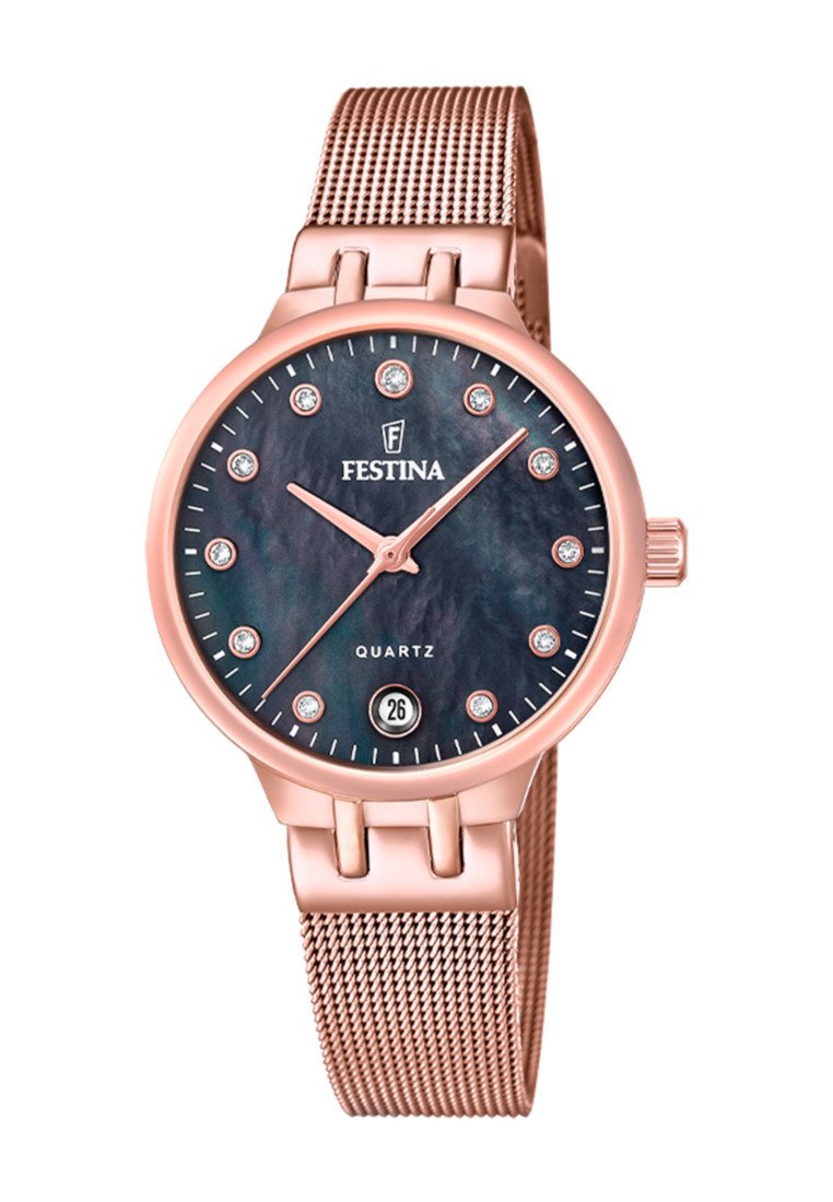 

Часы MADEMOISELLE Festina, цвет Rose Gold Black Mother Of Pearl