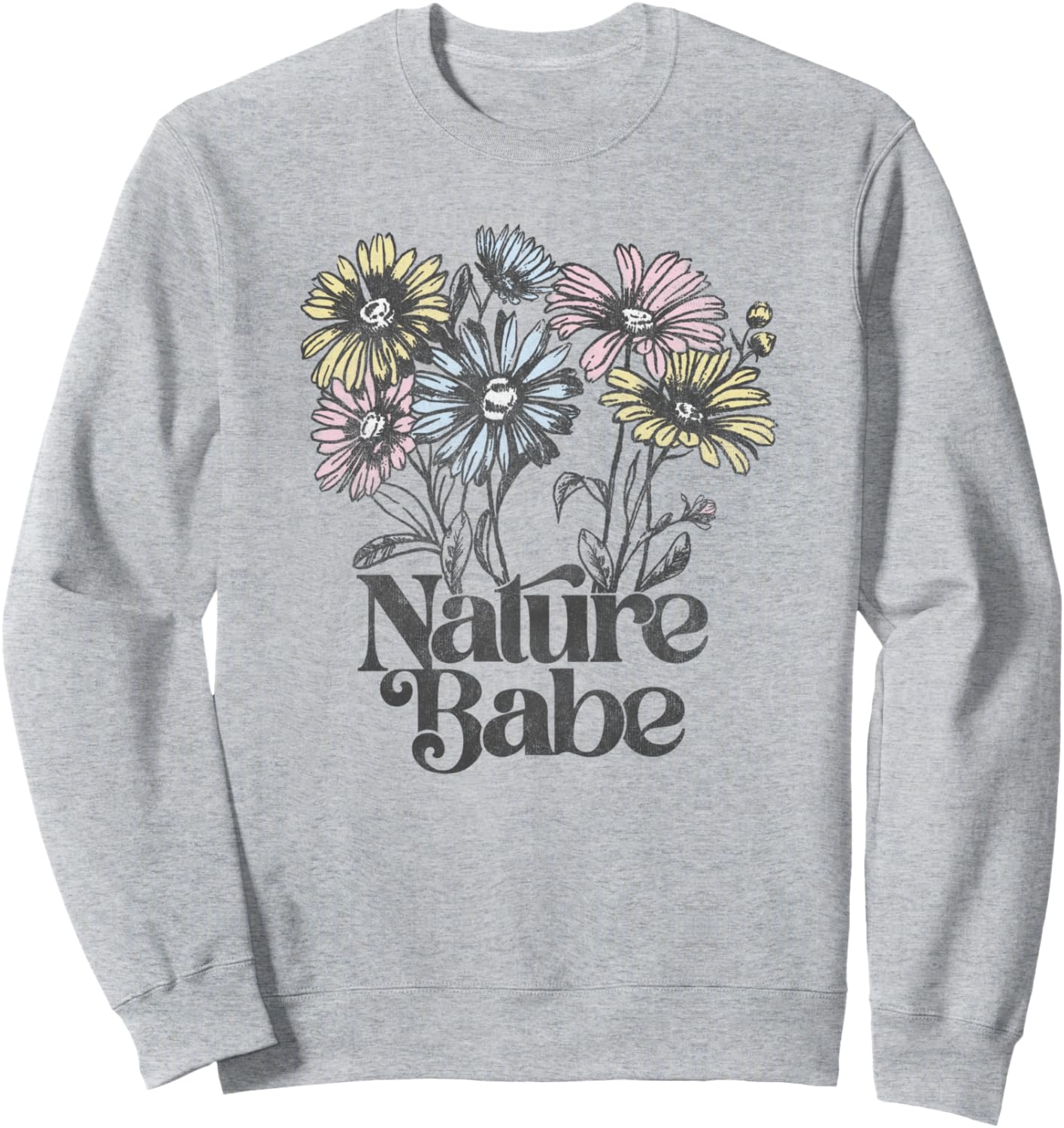 

Толстовка Nature Babe с голубыми, желтыми и розовыми ромашками Trendy Apparel, Желтый, Толстовка Nature Babe с голубыми, желтыми и розовыми ромашками Trendy Apparel