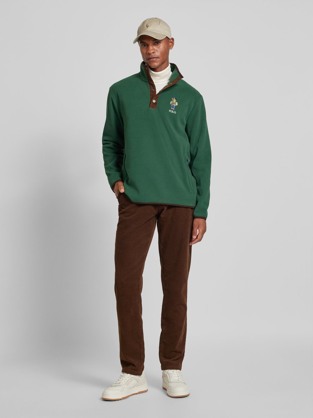 

Толстовка с воротником-стойкой Polo Ralph Lauren