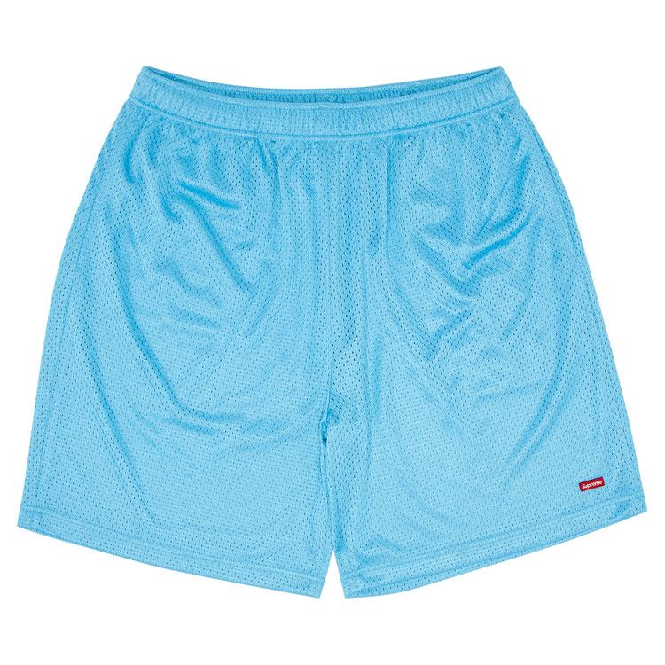 

Шорты Supreme Small Box Baggy Mesh Short 'Cyan'